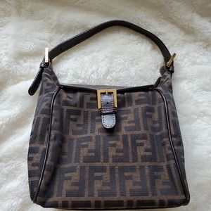 Fendi zucca handbag vintage